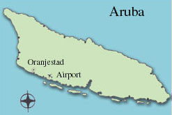 Aruba Map