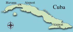 Map Cuba