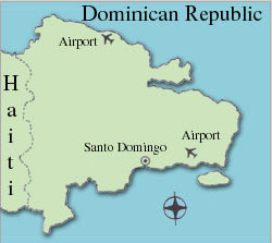 Dominican Republic Map