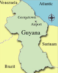 Map Guyana