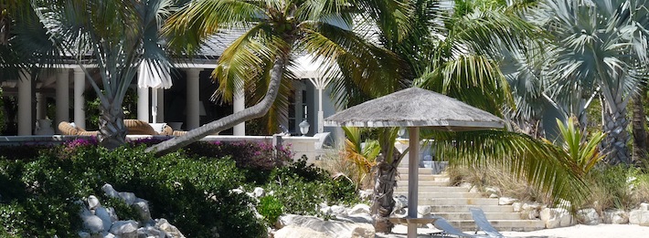 Caribbean beach house